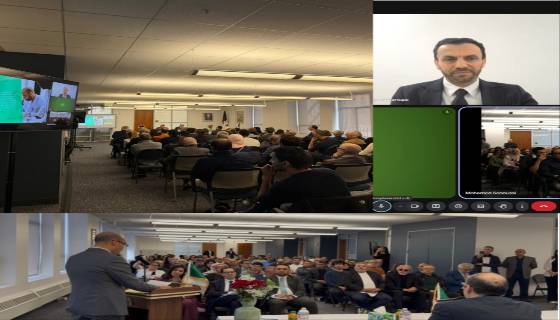 Meeting with the National Community and Algerian Talents in the San Francisco Consular District to Discuss Investment and Innovation Opportunities in Algeria