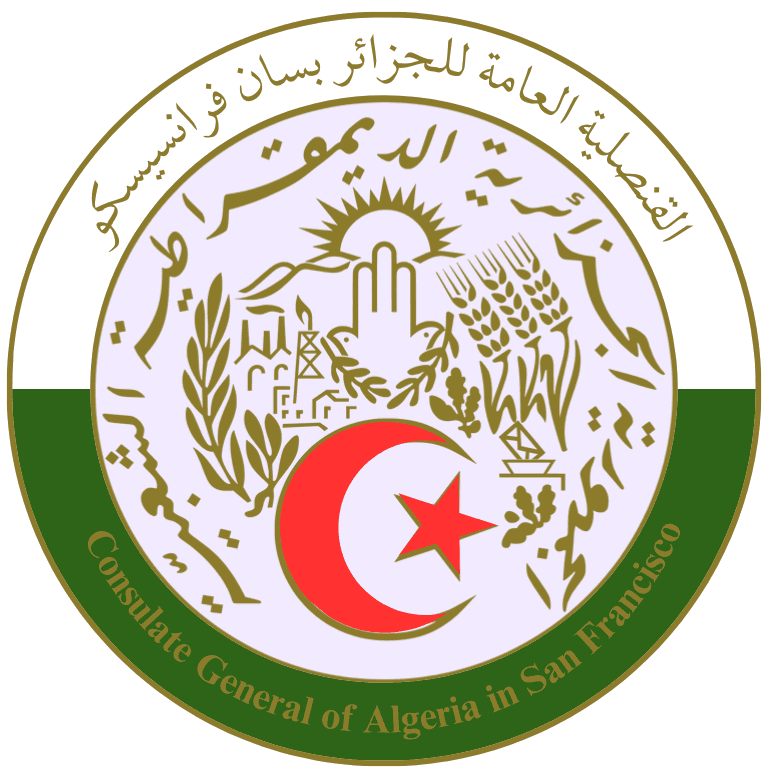 follow our Facebook page "Consulate General of Algeria in San Francisco" to stay informed about important updates